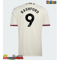 Camisa de Futebol Manchester United Marcus Rashford #9 Equipamento Alternativo 2026-27 Manga Curta